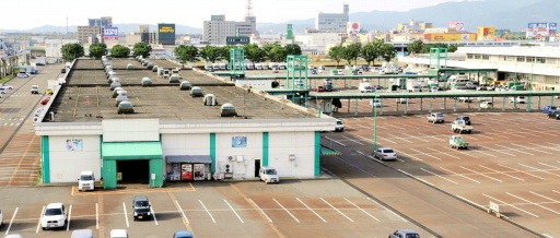 福井市中央批發市場「相關商品銷售樓」首次開放=該市大和田町