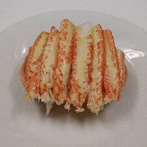 ズワイガニの甲羅盛り